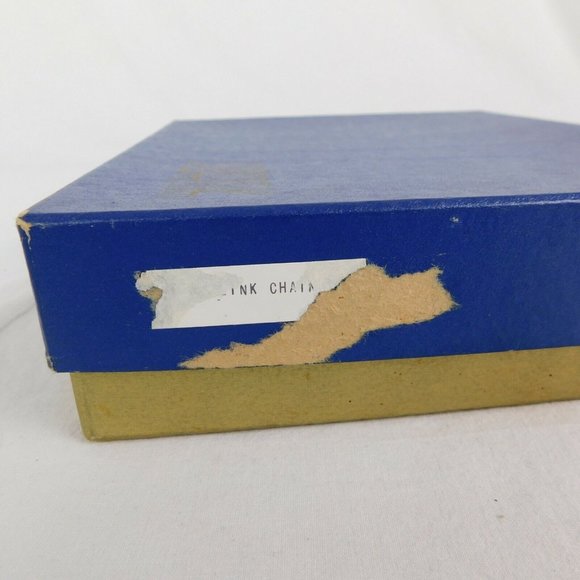 Lucite Bar Set Swank Chain Link Original Box Bottle Opener Jigger Bar Spoon Fork - Picture 8 of 10